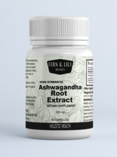 Ashwagandha root extract capsules