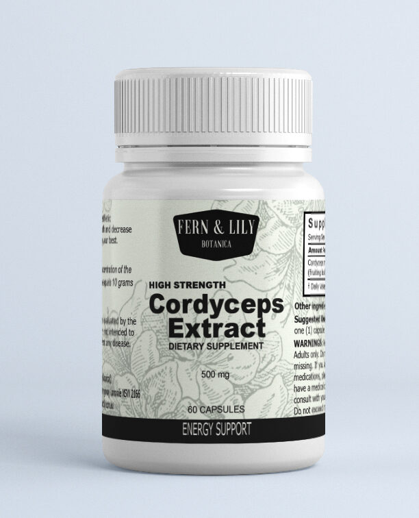 Cordyceps extract capsules