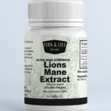 Lions Mane Mushroom Extract Capsules (Standardized to 35% Beta Glucans)