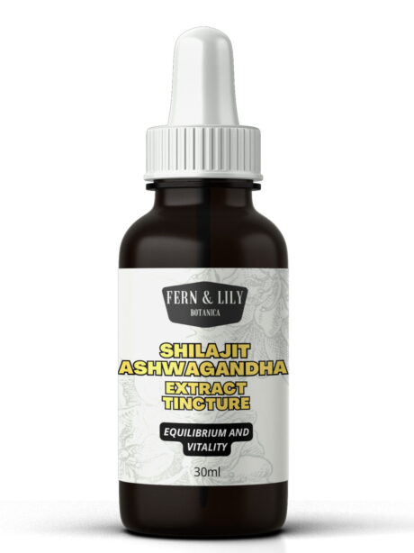 Shilajit & Ashwagandha Extract Tincture – Stress Relief, Energy & Vitality Support