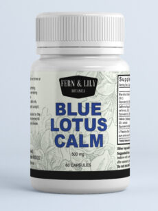 Blue Lotus Calm – Herbal Sleep Support & Relaxation Capsules