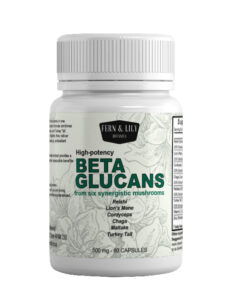 Beta Glucans – from 6 Synergistic Mushrooms with Vitamin C & Zinc