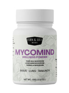 MycoMind – Mushroom Powder Blend with Tiger Milk, Lion’s Mane, Tremella & Inulin